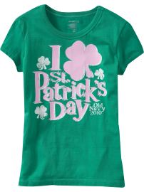 Girls St. Patrick's Day Tees