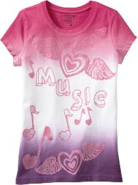 Girls Embellished Graphic Tees