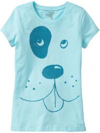 Girls Embellished Graphic Tees