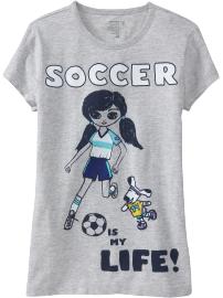 Girls Embellished Graphic Tees