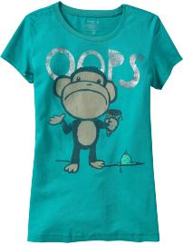 Girls Embellished Graphic Tees