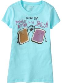 Girls Embellished Graphic Tees