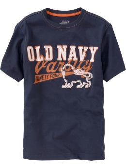 Boys Varsity Logo Graphic Tees