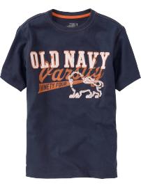 Boys Varsity Logo Graphic Tees
