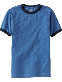 Boys Jersey Ringer Tees
