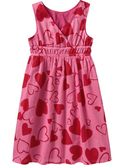 Old Navy Girls Surplice Babydoll Dresses