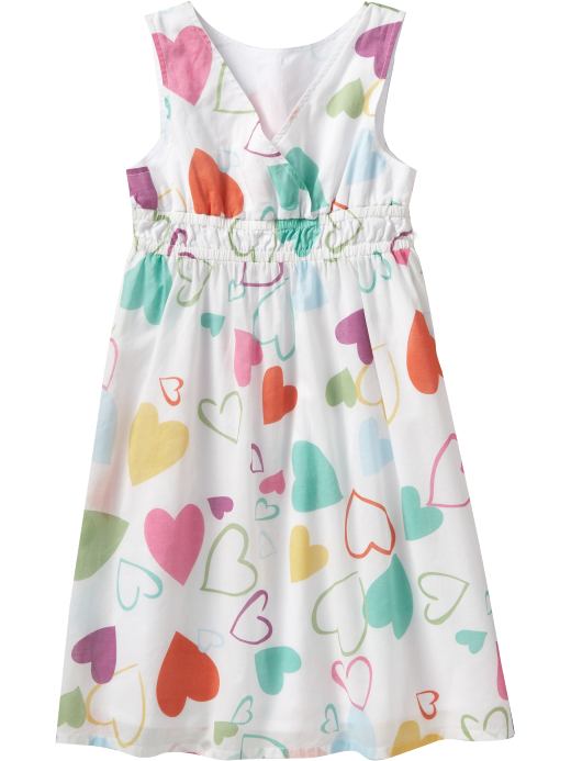 Old Navy Girls Surplice Babydoll Dresses