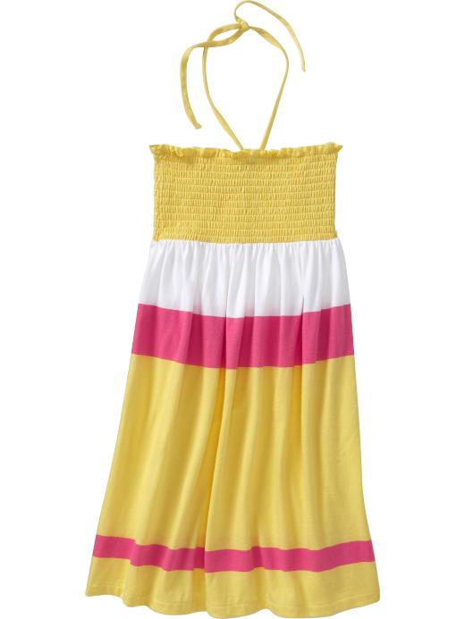 Old Navy Girls Striped Jersey Tube Dresses