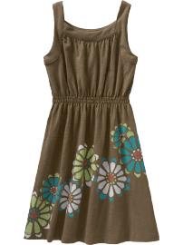 Girls Slub-Knit Jersey Sundresses