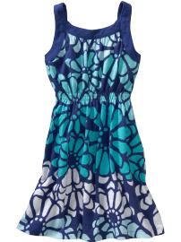 Girls Slub-Knit Jersey Sundresses