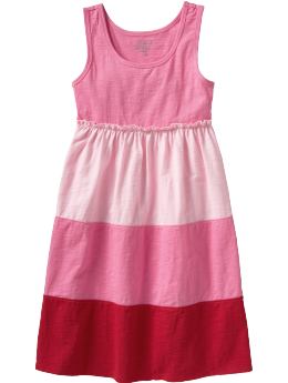 Girls Colorblock Dresses