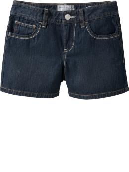 Girls Classic Denim Shorts