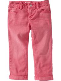 Girls Cuffed Denim Capris