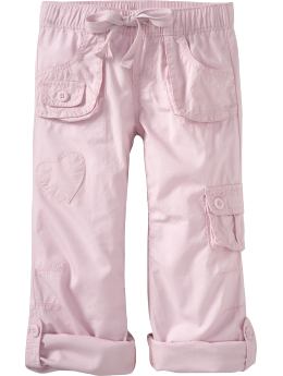 Girls Roll-Up Cargos