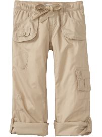 Girls Roll-Up Cargos