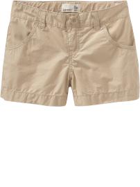 Girls Poplin Shorts