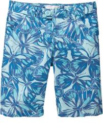 Girls Printed Bermudas