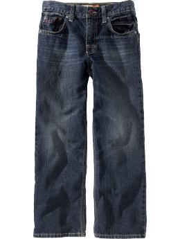 Boys Skull Graphic Regular-Fit Jeans