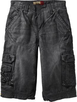 Boys Denim Cargo Shorts