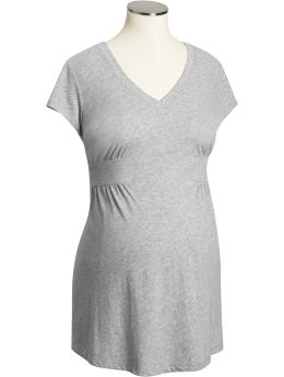 Maternity Jersey V-Neck Tunics