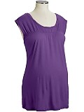 Maternity Slouchy Jersey Tops