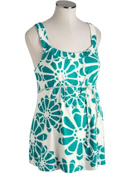 Maternity Rope-Belt Jersey Top Maternity Rope-Belt Jersey Top