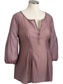 Maternity Lightweight Pleated Tunics