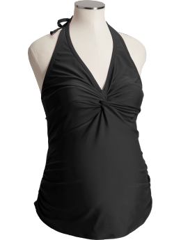 Maternity Twisted Tankini Tops