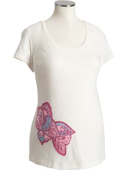 Maternity Appliqu�-Graphic Tees