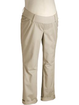 Maternity Low-Rise Perfect Skinny Khakis