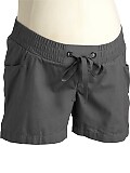 Maternity Low-Rise Ripstop Shorts (5