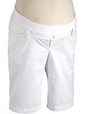 Maternity Low-Rise Twill Bermudas (12