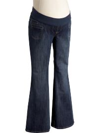 Maternity Low-Rise Super Flare Jeans