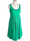 Maternity Pleated Tank Dresses