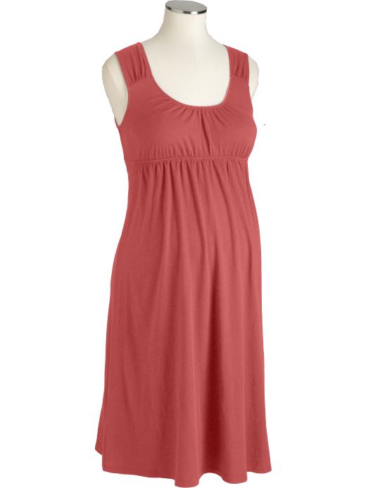 Old Navy Maternity Ruched Tank Dresses