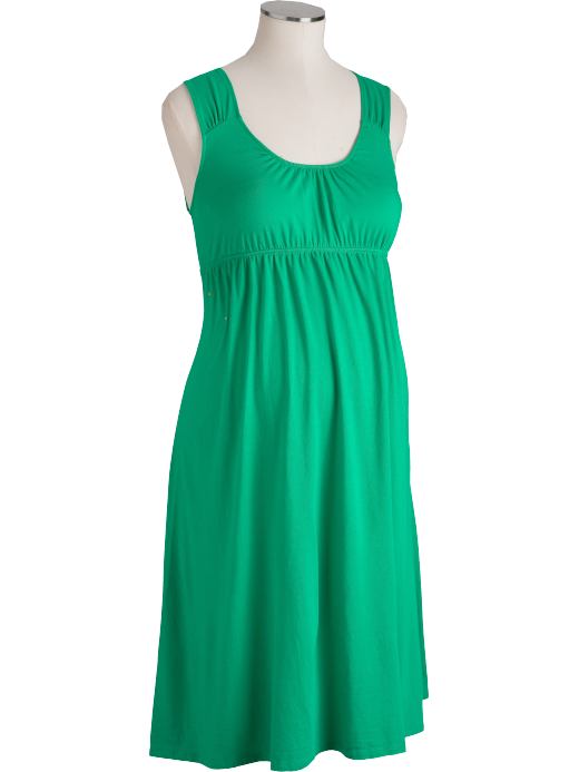 Old Navy Maternity Ruched Tank Dresses