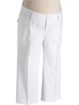 Maternity Real-Waist Capris