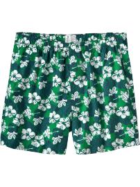 Men's Summer-Print Boxers