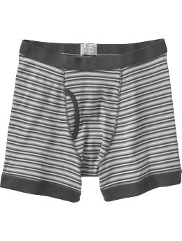 Men's Striped Boxer-Briefs
