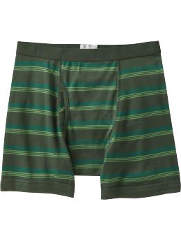 Men's Striped Boxer-Briefs