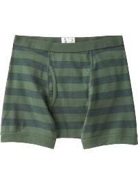 Men's Striped Boxer-Briefs