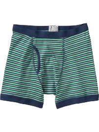 Men's Striped Boxer-Briefs
