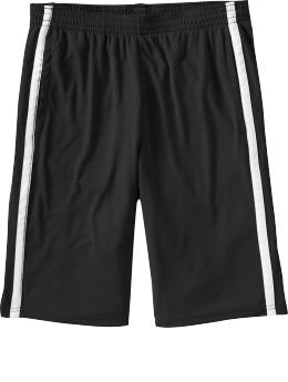 Men's "Rec Tech" Side-Stripe Active Shorts (11")