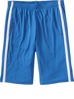 Men's "Rec Tech" Side-Stripe Active Shorts (11")