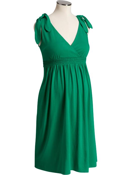 Old Navy Maternity Tie-Shoulder Jersey Dresses