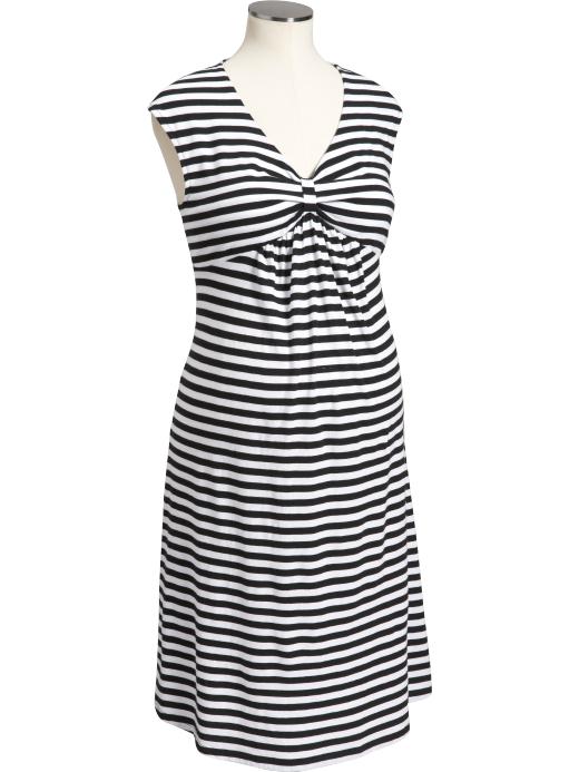 Old Navy Maternity Gathered Jersey V-Neck Dresses