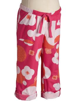 Maternity Printed Roll-Up Lounge Pants