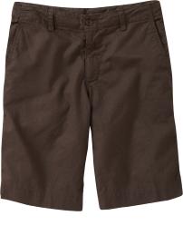 Men's Plain-Front Linen-Blend Shorts (11 1/2")