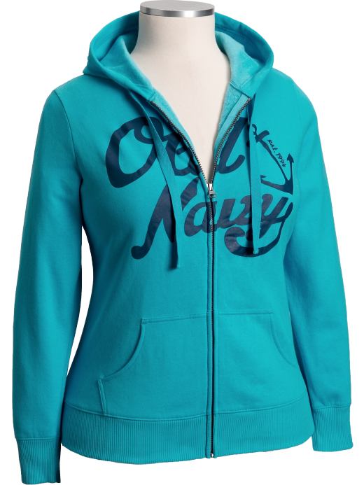 Womens Plus Script Logo Hoodies