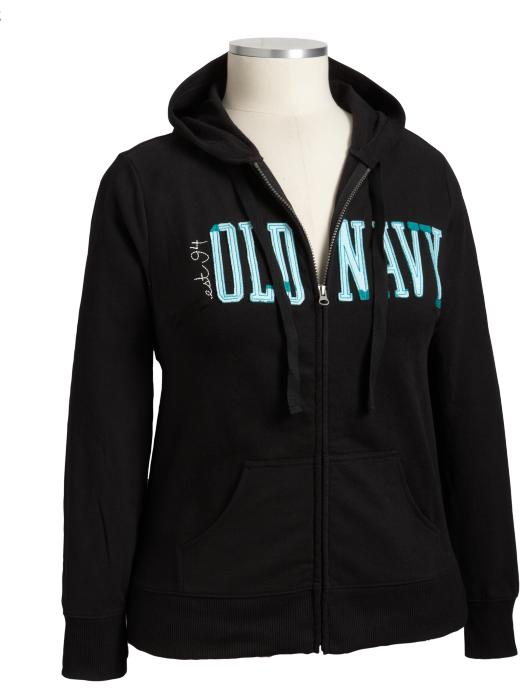 Womens Plus Script Logo Hoodies